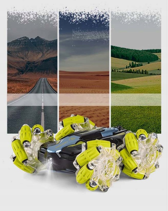 CAR TWISTER LED CONTROLLED BY HAND GESTURE + REMOTE CONTROL Manufacturer code 5903772586596
