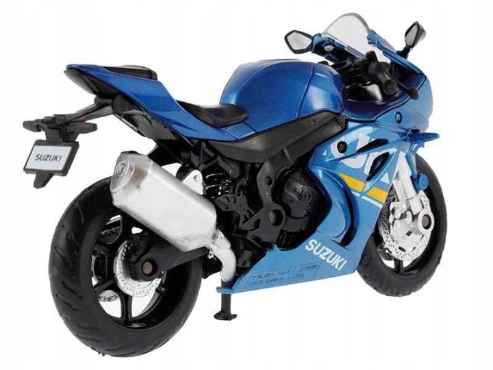 Msz 1:18 suzuki gsx-r1000 синій 3181 — фото 6