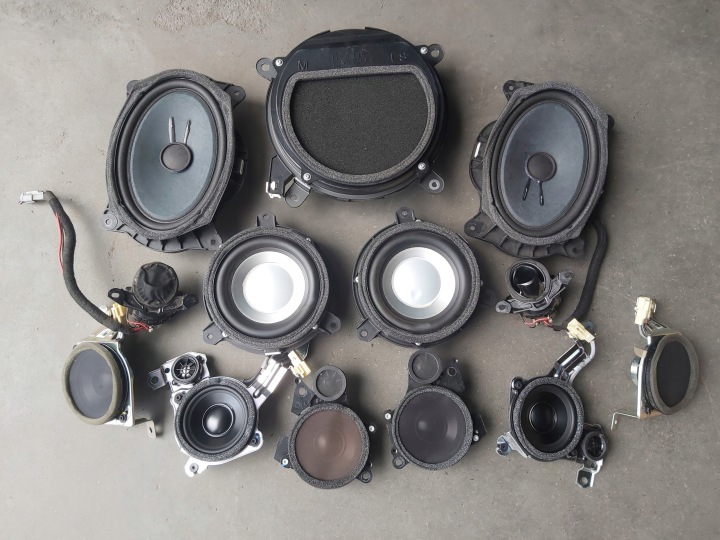 zvučnici zvučnik KOMPLET MARK LEVINSON LEXUS LS IV 460 600 LS460 LS600