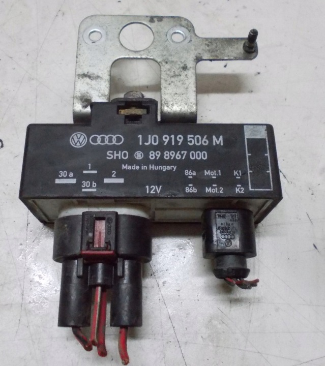 SKODA ROOMSTER 09R 1.6 D modul Bedienteil WENTYLATORA 1J0919506M