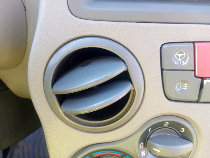 lüftungsgitter des lüfters luft links rechts mitte Fiat Panda 2 II 03-09