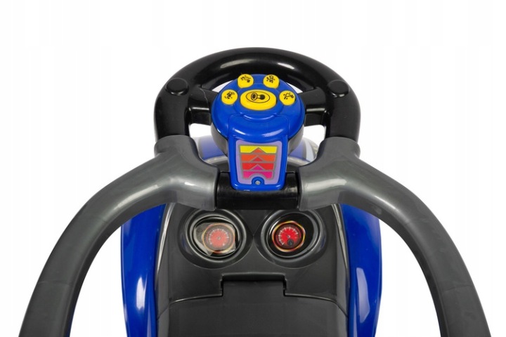 TOYZ каталка-толокар ходунки 3 в 1 машинка з ручкою синій — фото 7