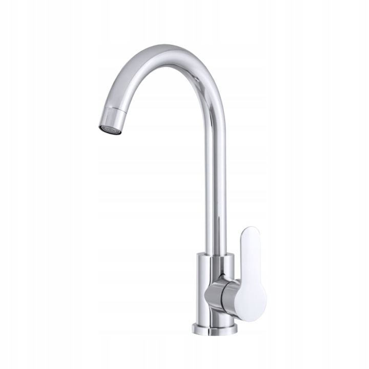 Kuchyňská stojánková baterie Deco chrom Gamma Kartáčovaná