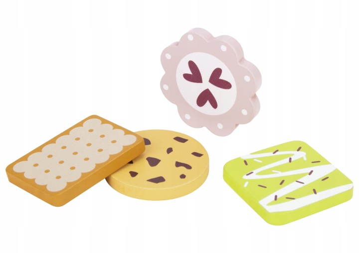 POPOŁUDNIOWA HERBATKA DREWNIANY ZESTAW SERWIS TOOKY TOY Materiał drewno