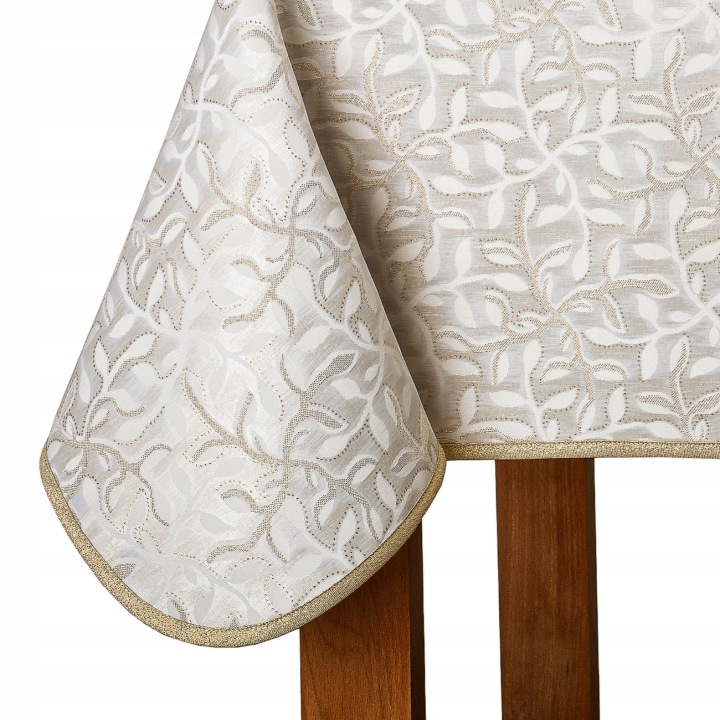 Ubrus se zlatým lemováním 6475-3289 140 x 250 cm