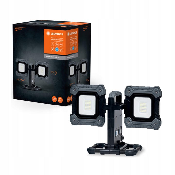 Reflektor Halogen Led reflektor 60W Pracovní lampa Worklight Ledvance