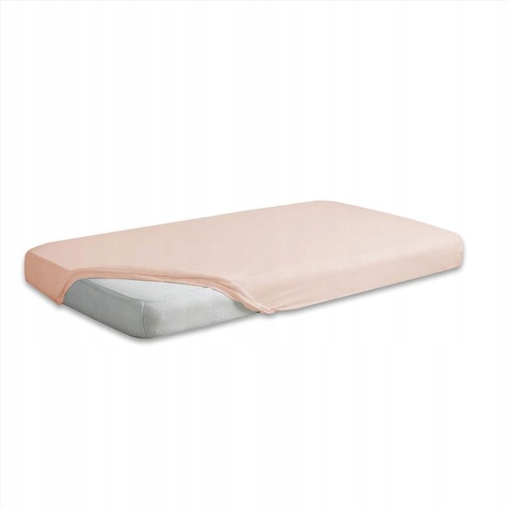 Prostěradlo jersey s gumičkou 220x200 béžové Premium