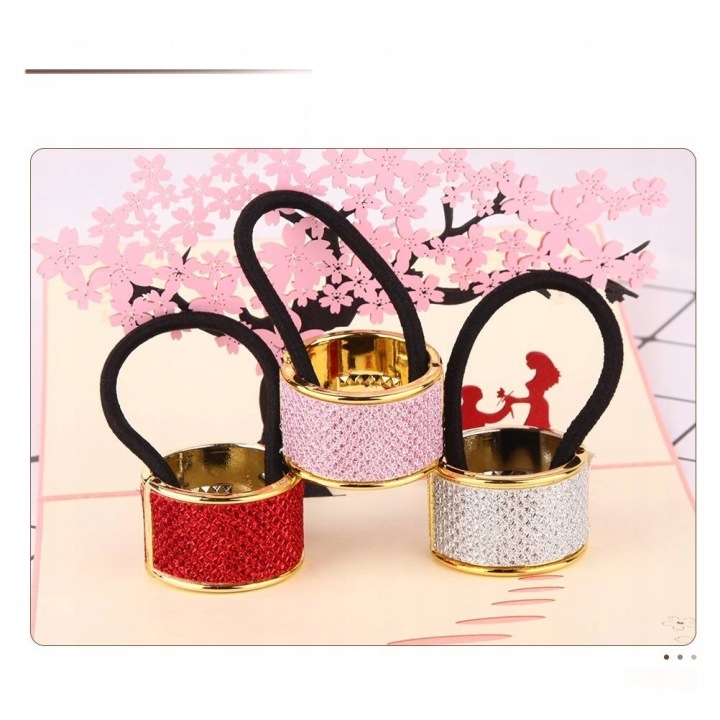 PONYTAIL HOLDERS для дівчат сучасний стиль 6 шт. — фото 15
