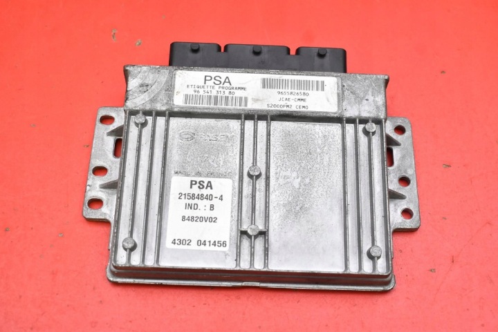 Bedienteil Computer DES MOTORS 9654131380 PEUGEOT 407 SW 1.8 16V 116 KM 04-10