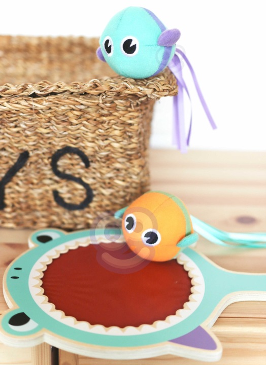 PALETKA NA RZEPY PIŁKI GRA CATCH BALL WOOPIE GREEN Wiek dziecka 3 lata +