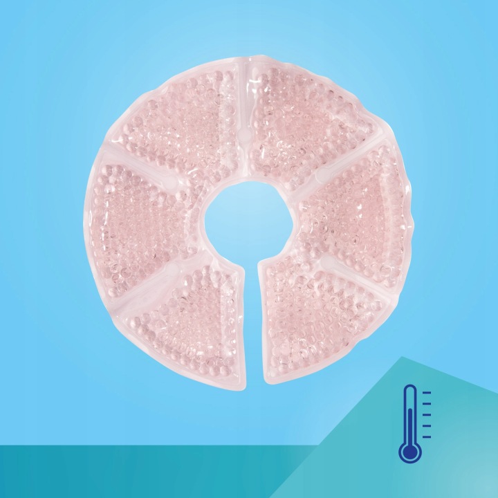 Canpol babies Марлеві серветки гелеві на грудях для терапії теплом або холодом 2 шт. — фото 4