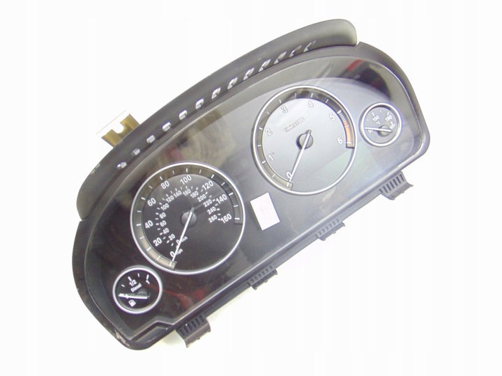 Instruments tachymètre compte tours Horloge montre tableau bord BMW 5 F10 F11 2.0 D MANUAL UK 9280485