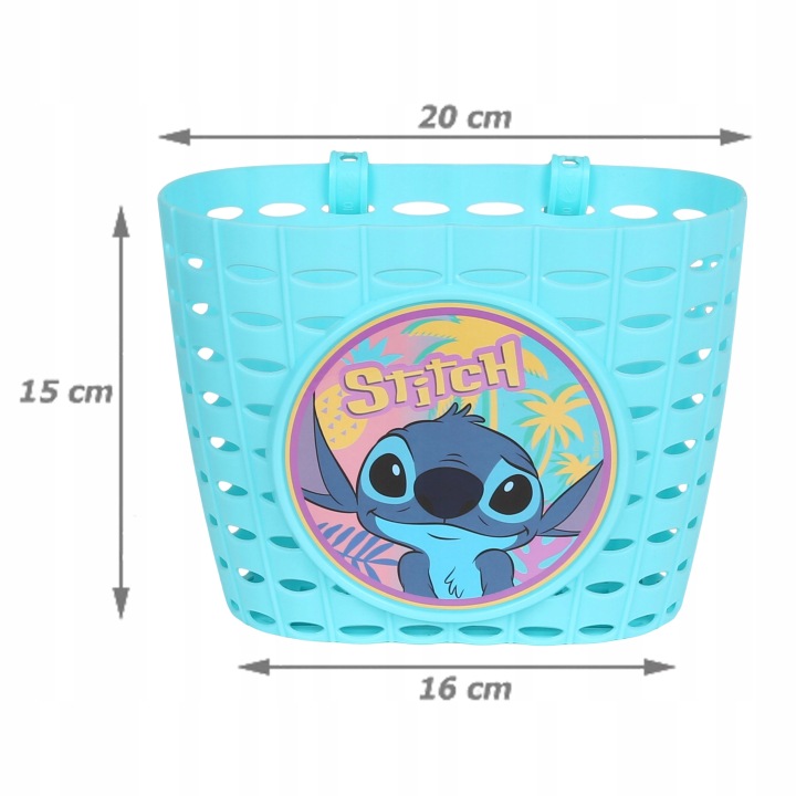 Кошик на велосипед самокат кермо STITCH - кошик дитячий — фото 7