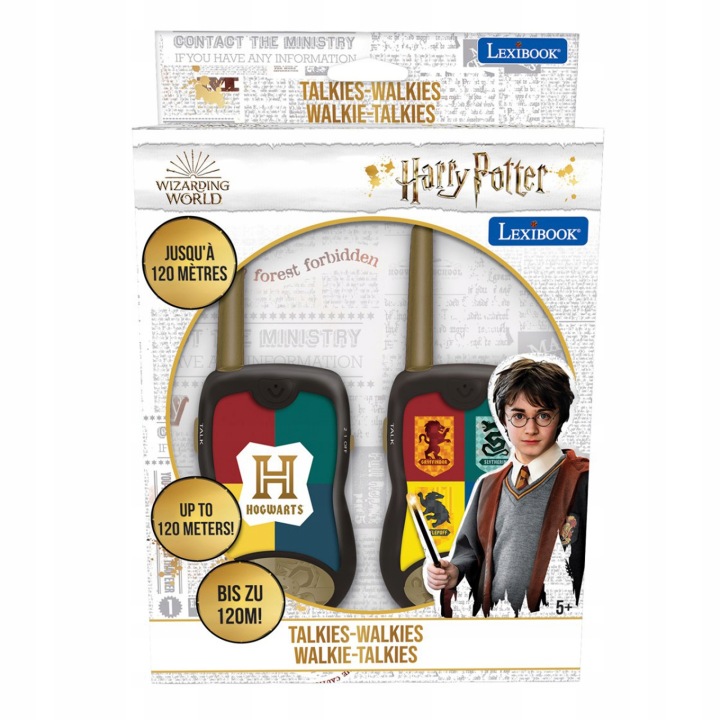 Lexibook Harry Potter Рації Walkie Talkie дальність до 120 м 3+ TW12HP — фото 3