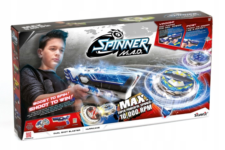 Пістолет спінер SILVERLIT SHOR BLASTER 86311 (K4)