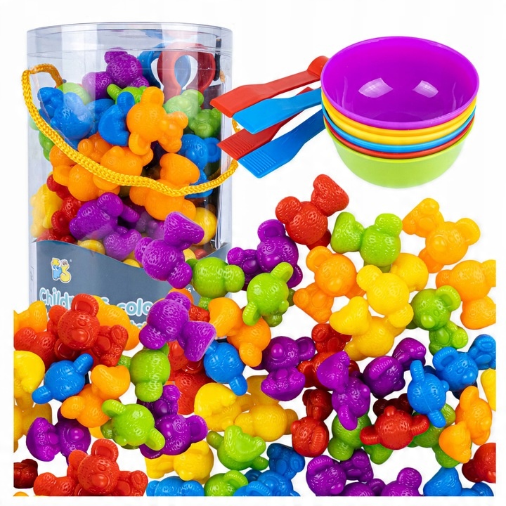 Sorter for Learning Colors Counting Catching Bears