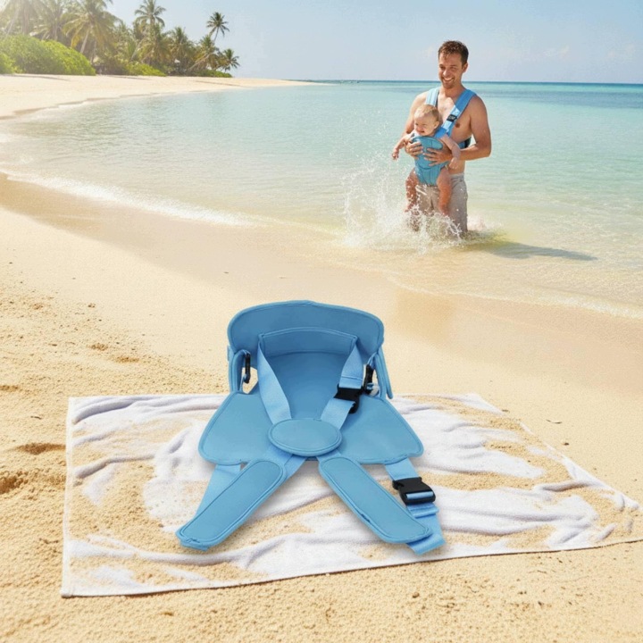 Baby Swim Carrier Еластичні шлейки для плавання для немовлят Двоопорна нога — фото 2