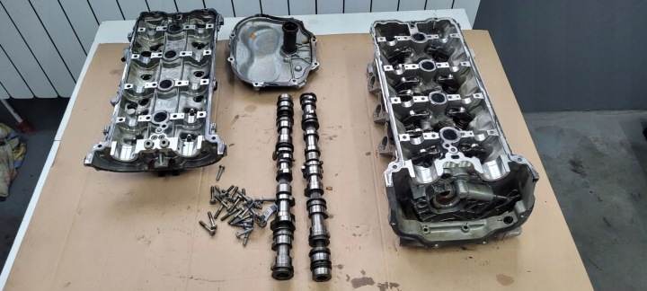 S6 C7 4G LIFT hlava ľavá Kryt vačky 4.0 TFSI CTG S7 4G