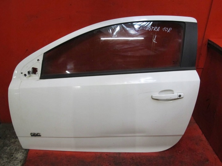 OPEL ASTRA H 3 III (A04) GTC 3D OPC LINE 04- dvere predok Ľavé BIALE Z40R