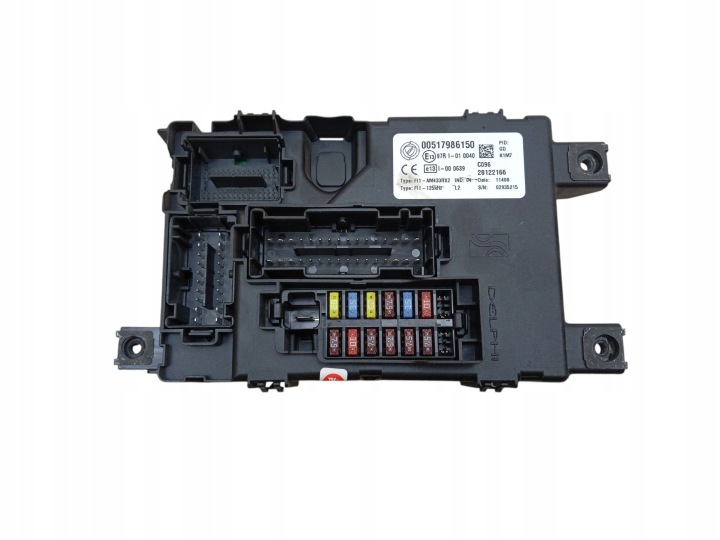 skříňka pojistek modul BSI FIAT GRANDE PUNTO 00517986150