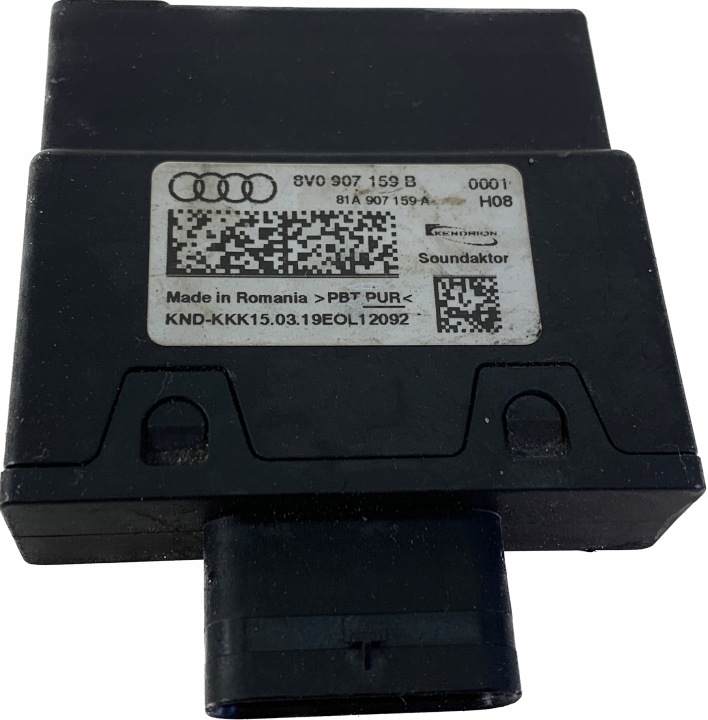 BEDIENTEIL DZWIEKU AUDI A3 LIFT 16- RS3 8V0907159B