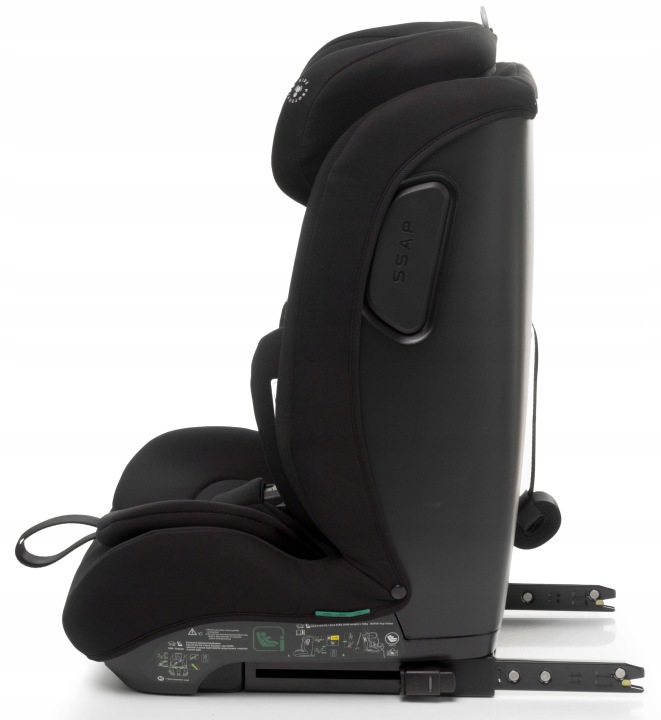 4Baby GO-FIX I-Size автокрісло 9-36 кг 76-150 см - Чорний — фото 11