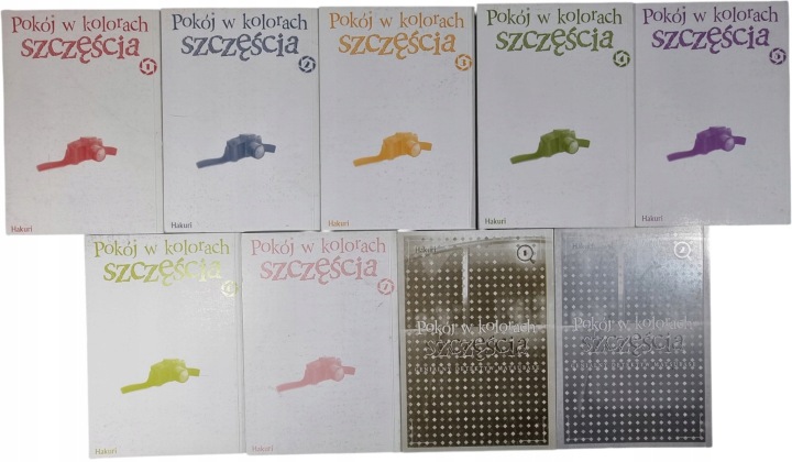 Zdjęcie egzemplarza: Pokój w Kolorach Szczęścia + Genialny Detektyw / 9 książek / Manga / Hakuri