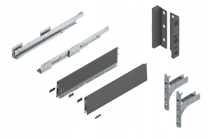 Blum Merivobox 550 Šuplík Medium K Blm Antr 40kg