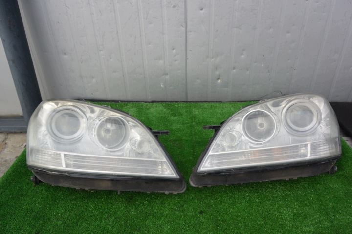 MERCEDES-BENZ ML 164 W164 05-09 REFLEKTOR FANALE FARO sinistra Destro Anteriore UK KPL H7