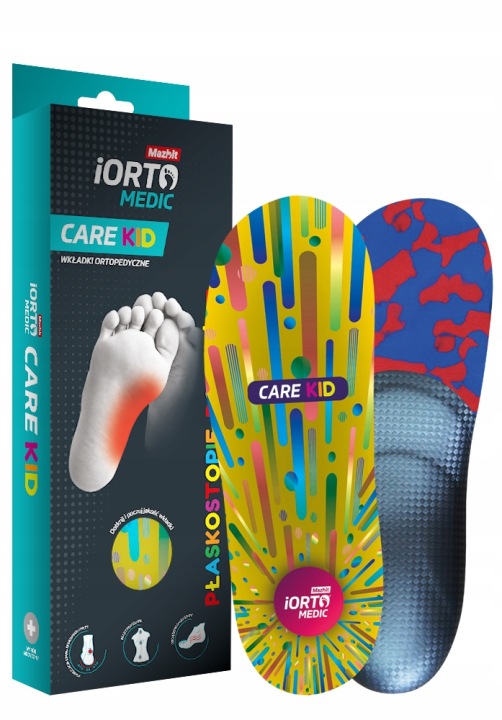Устілки для взуття Устілки ортопедичні для дітей Mazbit iORTO CARE KID р.27