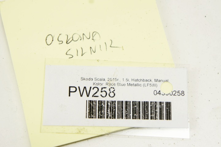 PW258 Škoda Scala 1, 5i Odma õlieraldaja 6