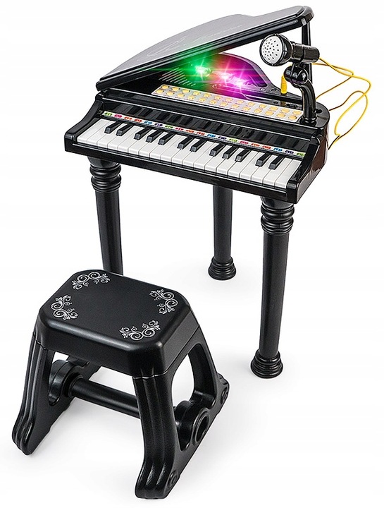 PIANO ORGAN FOR CHILDREN KEYBOARD MP3 PIANO LEARNING TO PLAY + MICROPHONE