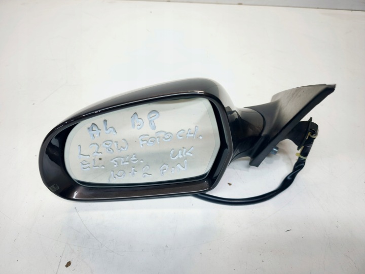 specchietto retrovisore sinistro AUDI A4 B8 FOTOCHROM EL. SKLADANE LZ8W 10 + 2 PIN UK