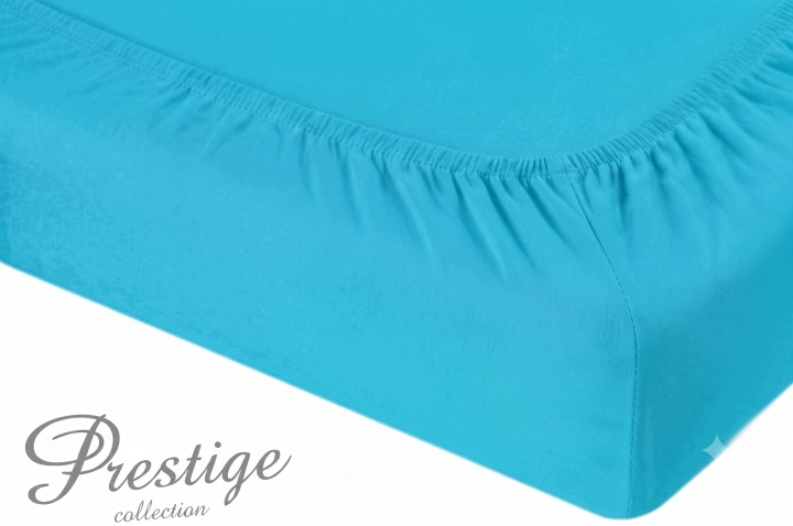 Prostěradlo Jersey s gumičkou 160x200 Tyrkysové Prestige Collection 160 g/m2