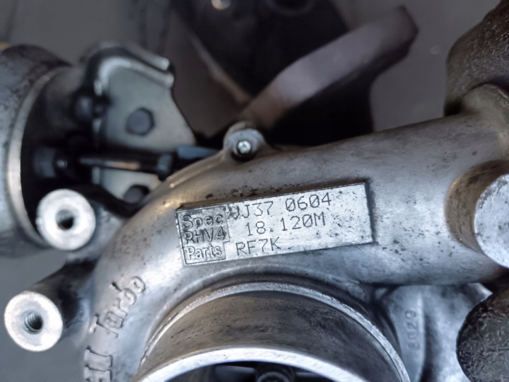 MAZDA 3 6 II BL 08- 2.2 CITD 2.2CITD TURBINA TURBOSPRIOR RF7K JJ370604 5