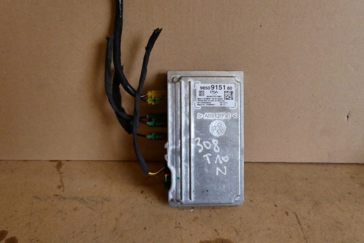 PEUGEOT 308 III T10 CITROEN modul Bedienteil Computer +Grundlage 9850915180