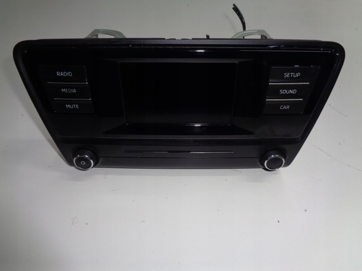 SKODA OCTAVIA III 5E0 RADIO BILDSCHIRM 5E0035867A