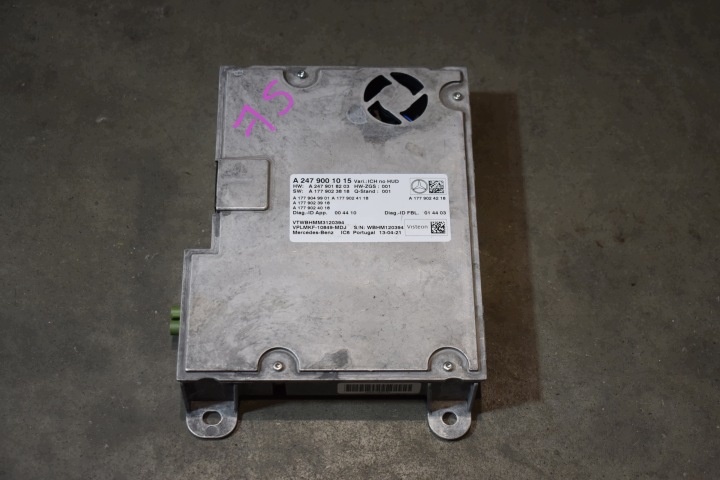 IDEALNY module control unit of dials MERCEDES X247 GLB 1