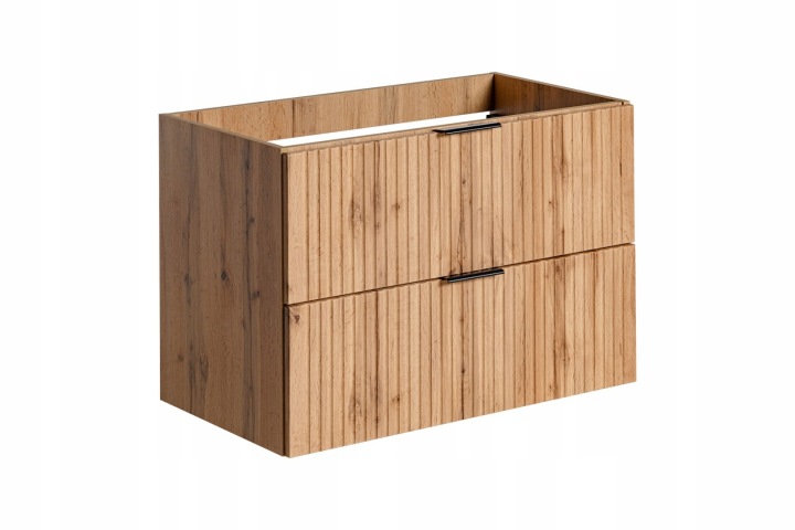 Szafka pod umywalkę 80cm 2 szuflady Adel Oak