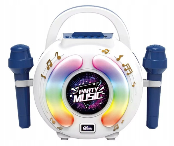 Набір Караоке Два Мікрофони Колонка Bluetooth MP3 — фото 2