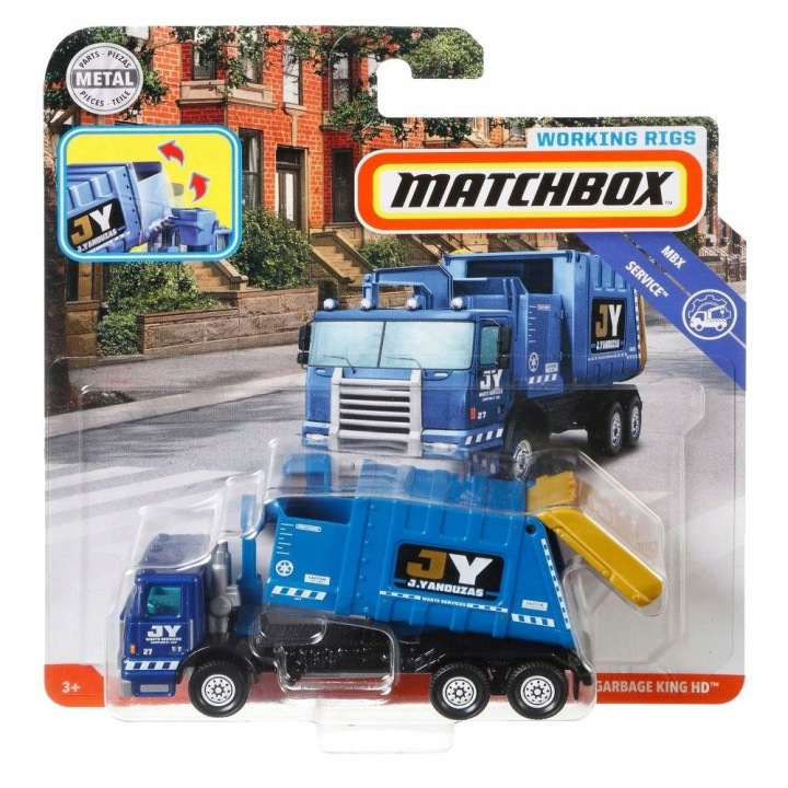 MATCHBOX Working Rigs - Garbage King XL — фото 4