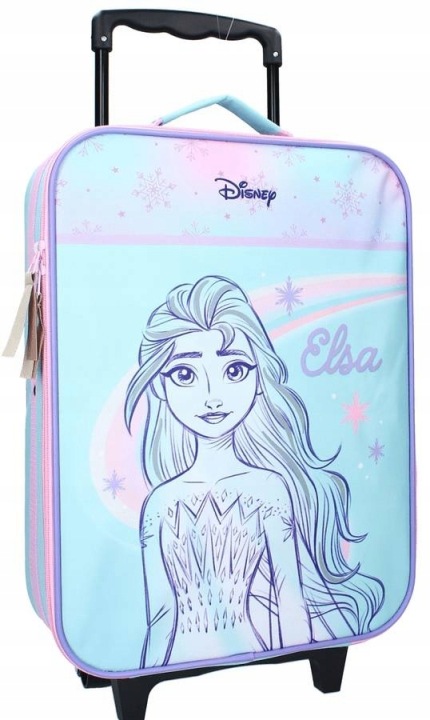 VADOBAG дитяча валіза дорожня червона DISNEY крижане серце ELSA