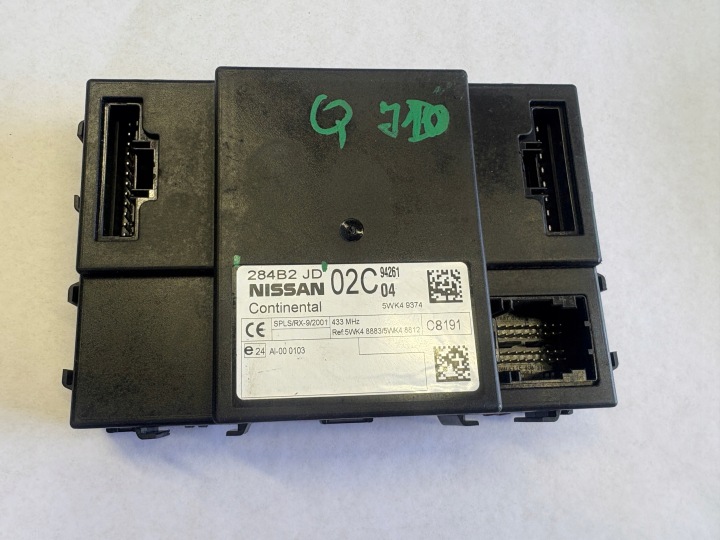 NISSAN QASHQAI J10 module control unit KOMFORTU 284B2JD02C