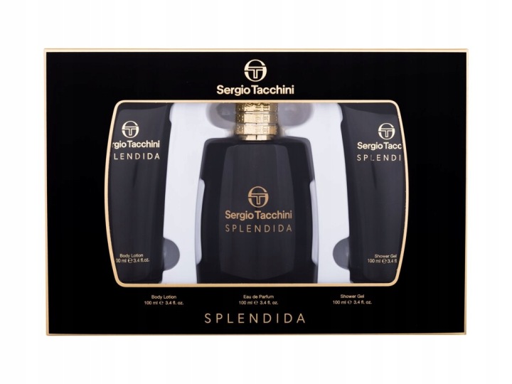 sergio tacchini splendida woda perfumowana 100 ml   zestaw  