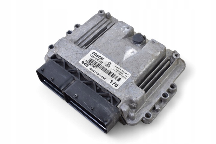 control unit of the engine ECU ALFA ROMEO GIULIETTA 2.0 JTD 0281017784 51903001