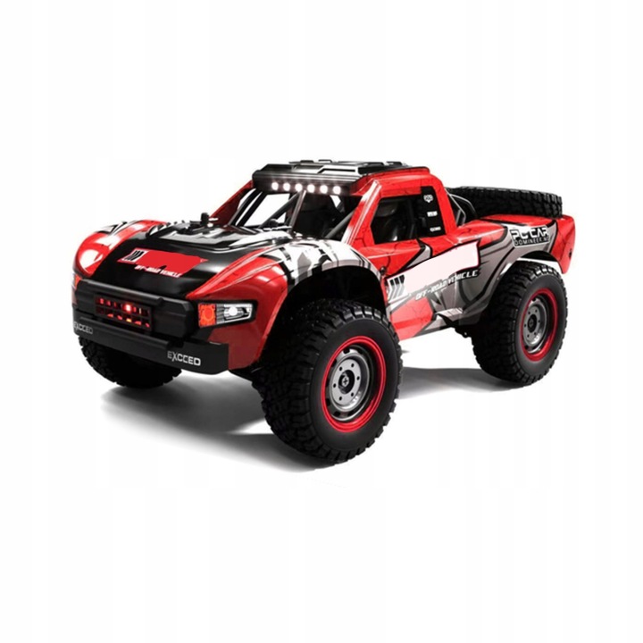 Автомобіль RC 4WD 2.4 ГГц 40 км/год червоний 3 батарейки — фото 4