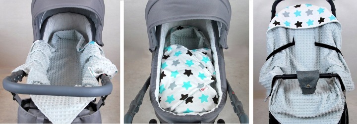 BabyLux мінкі бульбашки бавовна плед накидка для крісла розмір: 90 см x 90 см — фото 4