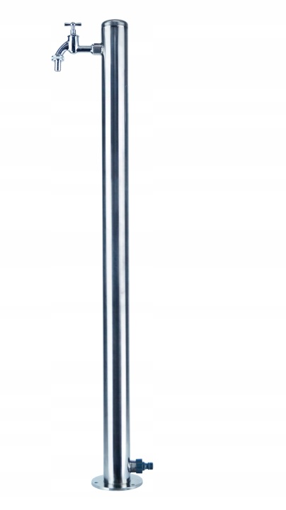 Zahradní Kohoutek Hydrant 100 CM Nerez Sloupek