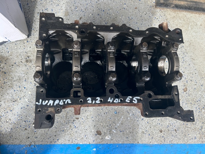 CITROEN JUMPER 2,2 HDI EURO 5 BLOK of the engine 10TRJA