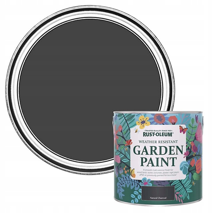 Barva Garden Paint Rust-Oleum černá Diy